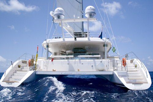 Used Sail Catamaran for Sale 2008 Privilege 745 Boat Highlights